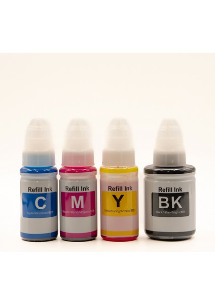 Canon Gı 490 4lu Set Mürekkep Takım