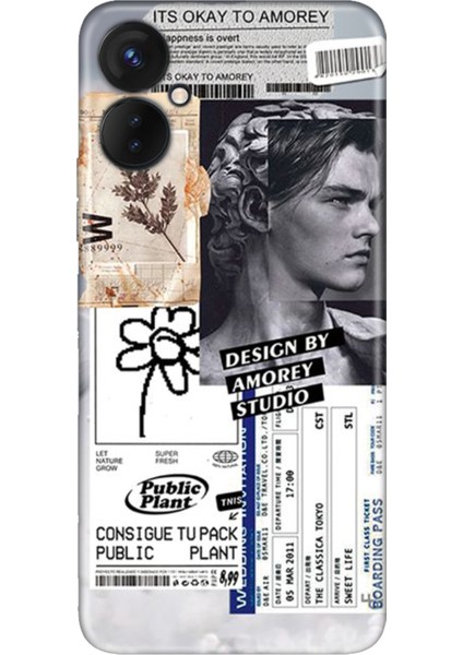 Oneplus 9 Pro Kılıf Silikon Desenli Resimli Uv Kapak Amorey