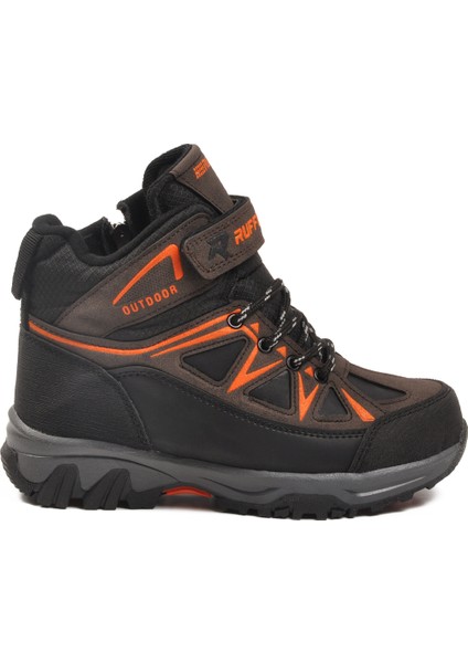 Kahve Turuncu Polarlı Kaymaz Çocuk Outdoor Bot 2301 F fiyatları