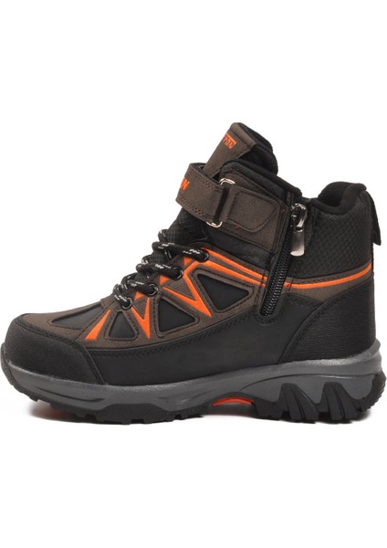 Kahve Turuncu Polarlı Kaymaz Çocuk Outdoor Bot 2301 F fırsatları