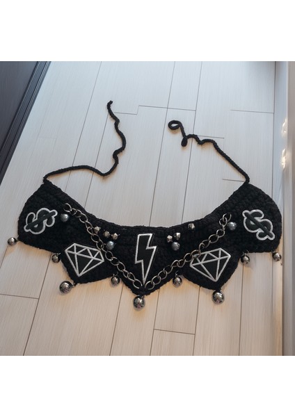 Kedi ve Köpek Için Diamond Lightning Siyah Yakalık fiyatları