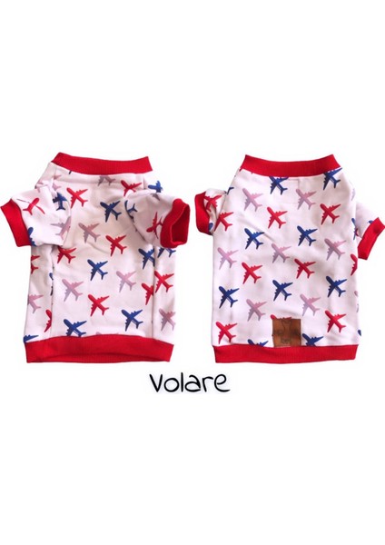 Uçak Desenli Pembe Köpek Sweatshirt.sıcak, Esnek ve Cilt Dostu Pamuk Kumaş modelleri