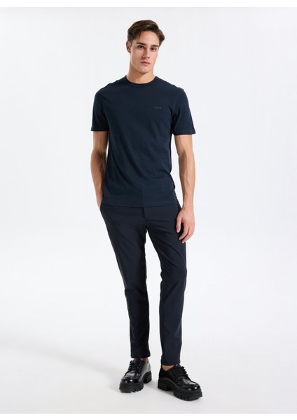 Gmg Fırenze Normal Bel Normal Paça Jogger Lacivert Erkek Pantolon GU25MFW01012