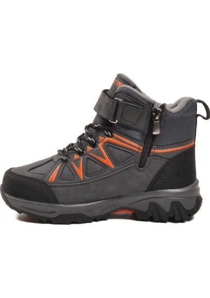 Füme Turuncu Polarlı Kaymaz Çocuk Outdoor Bot 2301 F fırsatları