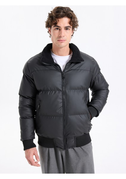 Siyah Erkek Mont 261 Lcm 232008 Lonnıe Siyah