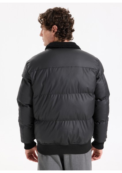 Siyah Erkek Mont 261 Lcm 232008 Lonnıe Siyah indirimleri