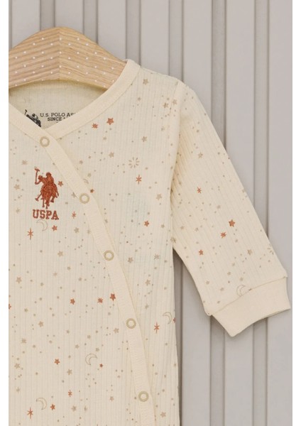 Kız Bebek Patikli Tulum Krem fiyatları