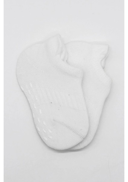 2'li Sneakers Kaymaz Basic Penye Çorap BS20103 Beyaz Beyaz modelleri