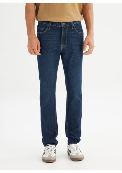 Normal Bel Slim Fit Koyu Lacivert Erkek Denim Pantolon L70100033317 Lacivert Denim Pant fiyatları