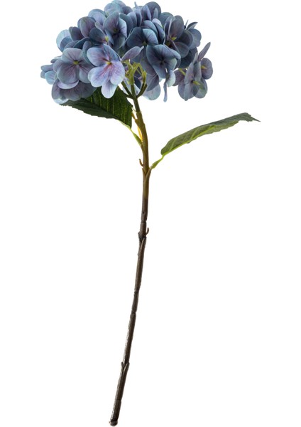 SINGLE ORTANCA ÇİÇEK MAVİ 42CM