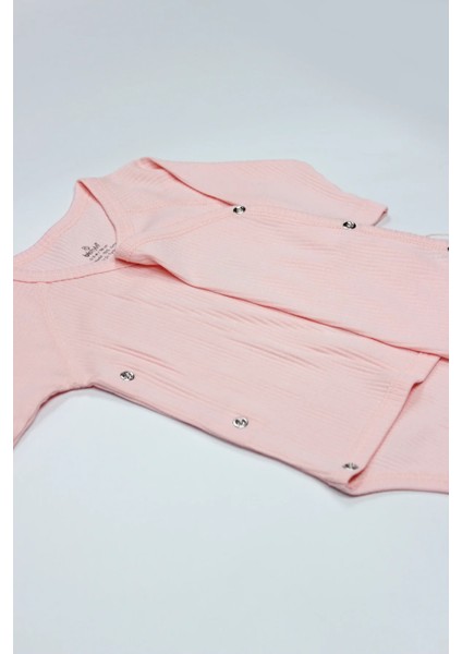 Organic Modal Flying Balloons Kruvaze Uzun Kol Body BS17121 Pembe indirimleri