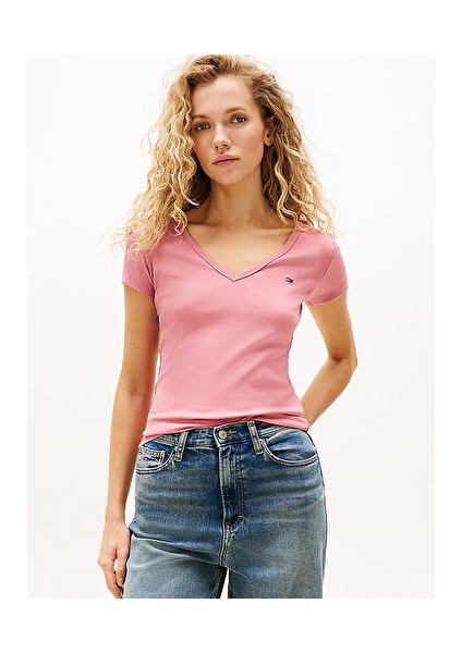 Kadın Pembe S/s Tişört