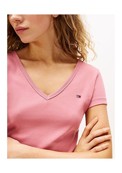 Kadın Pembe S/s Tişört fiyatları