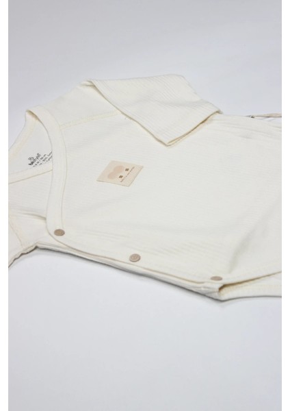 Organic Modal Flying Balloons Kruvaze Uzun Kol Body BS17121 Ekru indirimleri