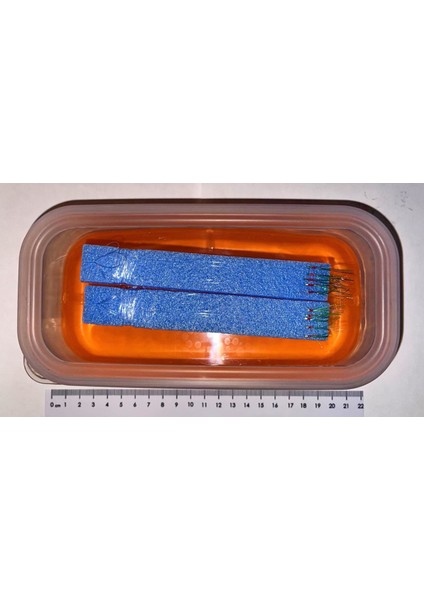 8 Adet, 10 Iğneli Yeşil Çapari + Özel Saklama Kutusu Hediyeli! %100 El Yapımı, Düğümsüz Kalite ile Mükemmel Avcılık. fırsatları