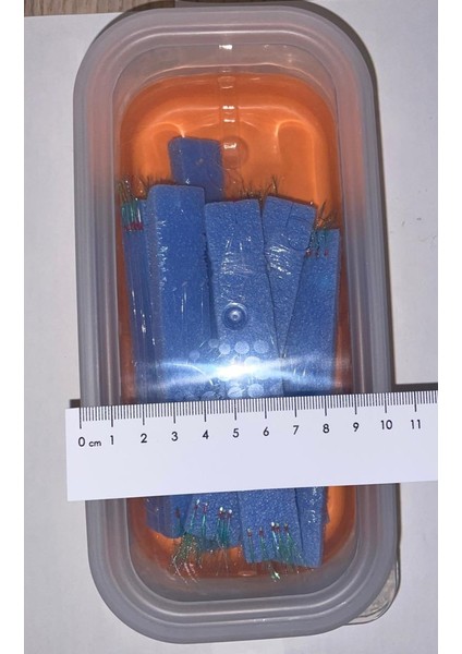 8 Adet, 10 Iğneli Yeşil Çapari + Özel Saklama Kutusu Hediyeli! %100 El Yapımı, Düğümsüz Kalite ile Mükemmel Avcılık. indirimleri