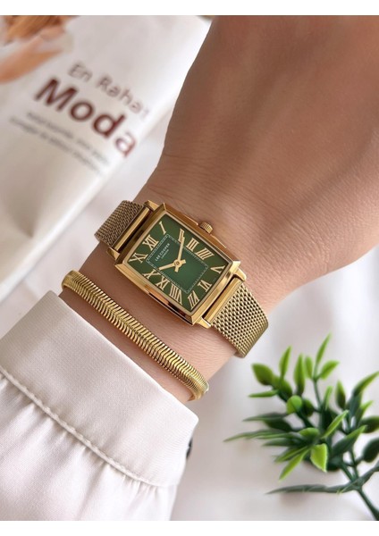 VS.BLKT.0244 Lee Cooper Çelik Hasır Kordonlu 3 Atm Suya Dayanıklı Kadın Kol Saati VS.BLKT.0244 fiyatları