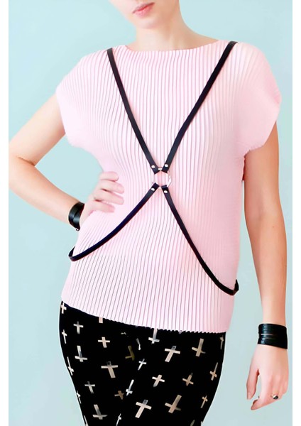 x Detaylı Şık Günlük Harness - BRF176