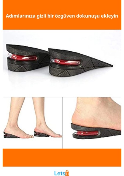 Boyunuzu Hızla Uzatacak 5 cm Boy Uzatıcı Ayakkabı Tabanlık fiyatları