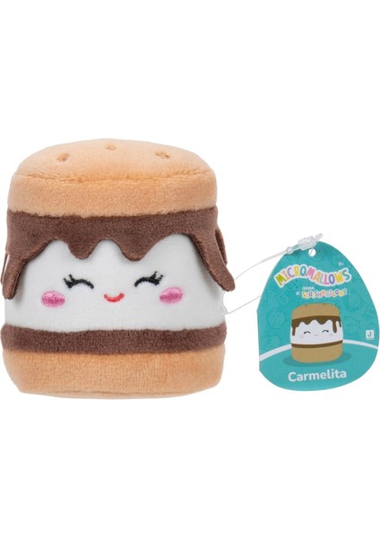 Micromallows Squishmallows Mini Yumuşak Peluş Oyuncak 4 Lü Figür Seti - 6 cm - Model - 1 modelleri
