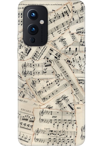 Oneplus 9 Uyumlu Kılıf Silikon Desenli Resimli Kapak Beste Nota