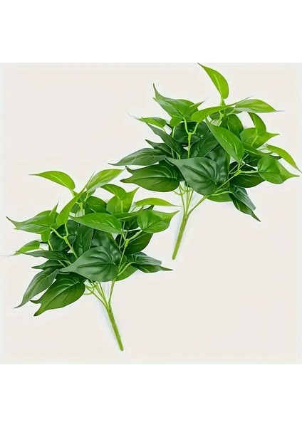 Modern Stil Duvar Bitki Saksısı Set Halinde (2 Adet Yapay Çiçek , 300GR Beyaz Çakıl Taşı ) fiyatları