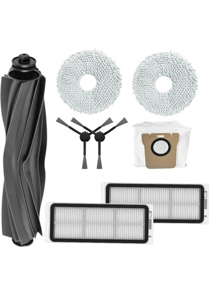 Dreame L20 Ultra RLX41CE-1 Robot Süpürge Uyumlu 8'li - Yedek Parça Seti