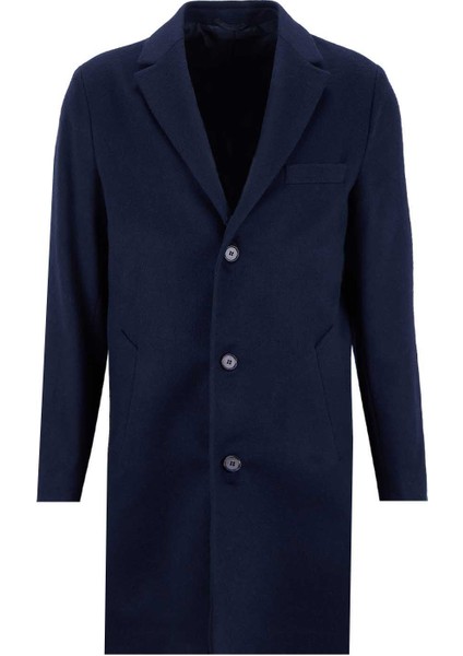 Lacivert Erkek Palto F5WM-PLT 2895
