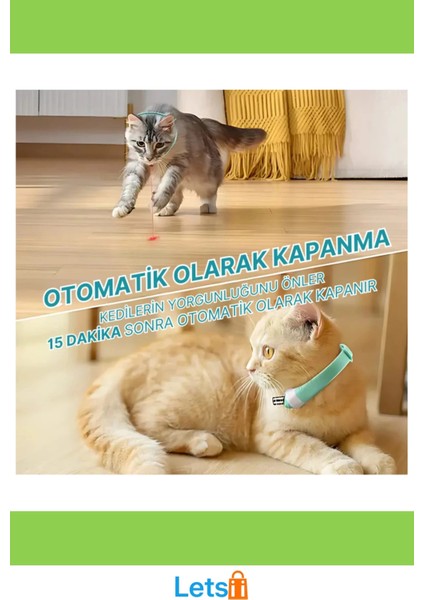 USB Şarjlı Otomatik Lazer Oyun Tasmaları Enerji Dolgunu Eğlence fırsatları