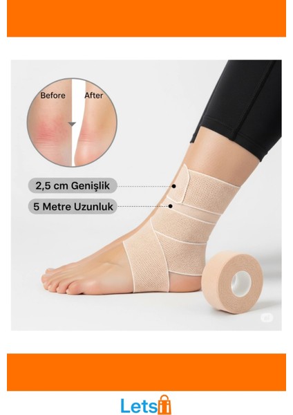 Konforlu Ayakkabı Vurma Önleyici Rulo Bant 2.5 cm x 5 M fırsatları