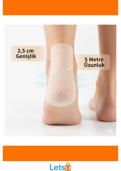 Konforlu Ayakkabı Vurma Önleyici Rulo Bant 2.5 cm x 5 M indirimleri