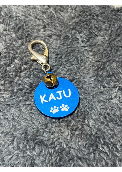 Yuvarlak Mavi Köpek Isimliği / Künyesi modelleri