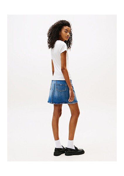 Kadın Beyaz S/s Tişört fırsatları