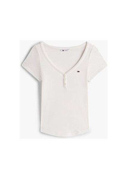 Kadın Beyaz S/s Tişört indirimleri