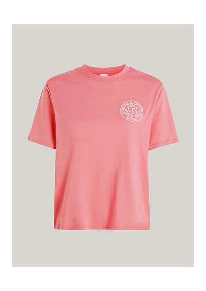 Kadın Şirin Pembe Kısa Kollu Tshirt indirimleri