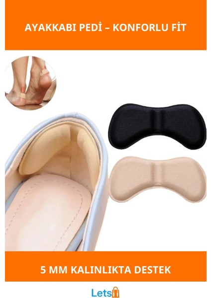 5mm Ayakkabı Topuk Vurma Önleyici ve Daraltma Padi