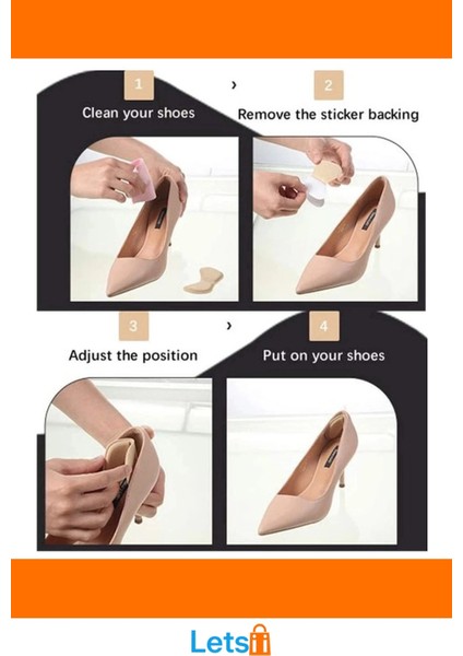 5mm Ayakkabı Topuk Vurma Önleyici ve Daraltma Padi indirimleri