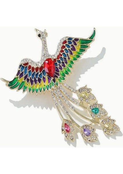 Taşlı Çin Feni Broş modelleri