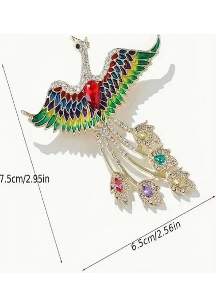 Taşlı Çin Feni Broş indirimleri