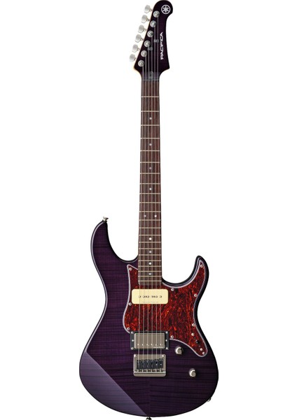 Pacifica 611HFM Eleketro Gitar (Translucent Purple)