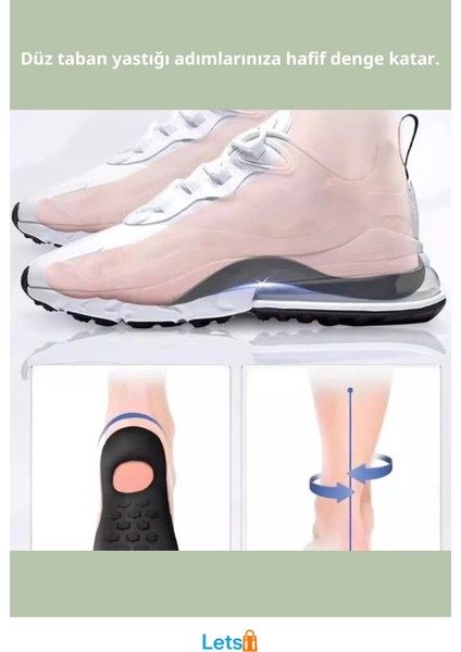 Esnek Düz Taban Düzeltici Topuk Yastığı Yumuşak Silikon fiyatları