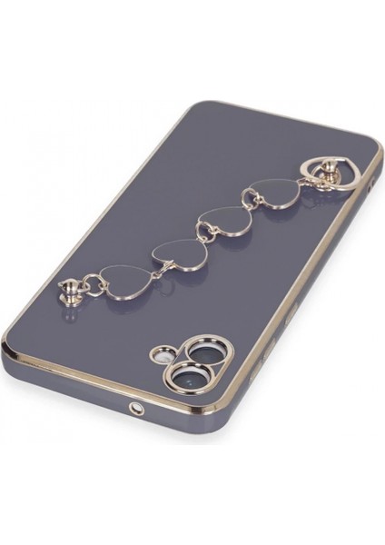 Samsung Galaxy A04E Kılıf Esila Silikon - Gri (K95) modelleri