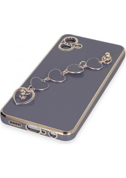 Samsung Galaxy A04E Kılıf Esila Silikon - Gri (K95) fırsatları