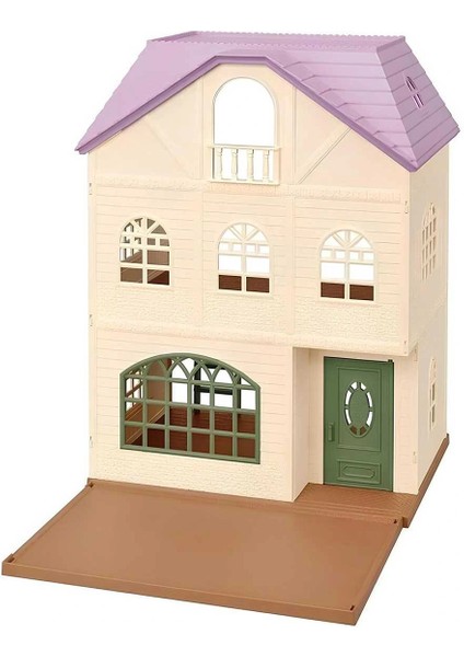 Sylvanian Families Eşyalı Güneş Tavşanı Anne Rooney ve Bebek Wesley Wisteria Aksesuar Teraslı Ev Set fiyatları