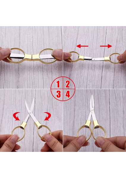 Büro Ev Ofis Hediyesi Için Seyahat Tipi Katlanır Makas fırsatları