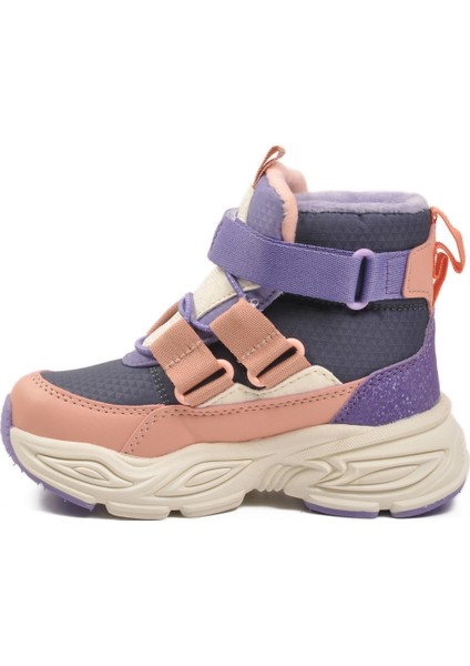 Pudra Cırlı Içi Kürklü Kaymaz Soğuğa Dirençli Kız Çocuk Bot 2087 P fiyatları