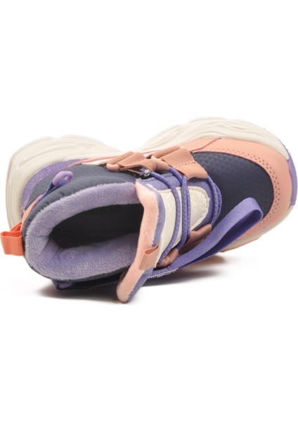 Pudra Cırlı Içi Kürklü Kaymaz Soğuğa Dirençli Kız Çocuk Bot 2087 P fırsatları