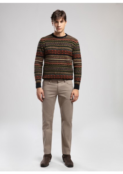 Normal Bel Slim Straight Bej Erkek Chino Pantolon 261 Lcm 221002 Jagger K. Bej