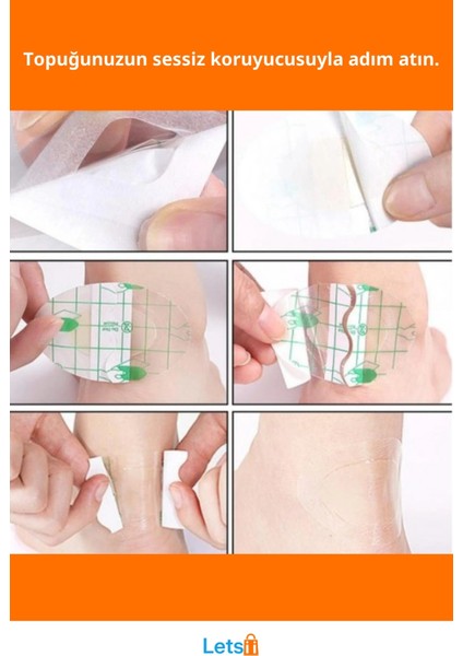 Ultra Ince Nefes Alabilir Ayakkabı Vurma Önleyici Bant 20 Adet fiyatları