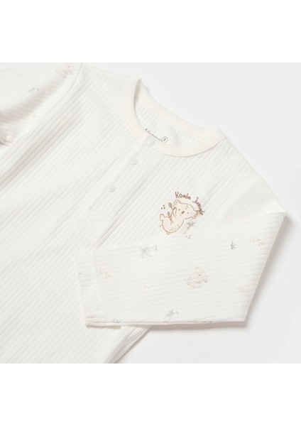 Koala Jungle Uzun Kol Bebek Body Mint modelleri